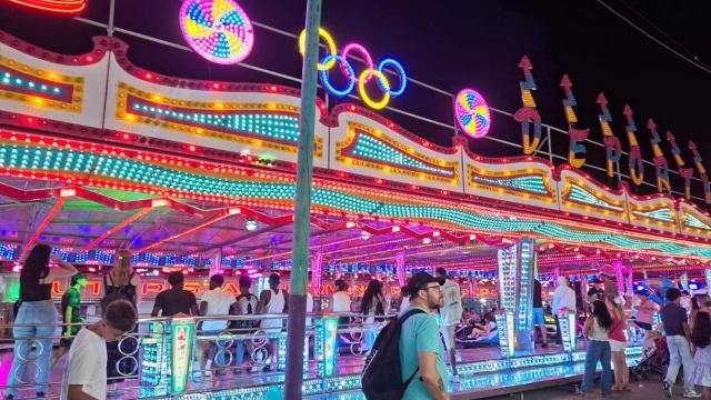 Una de las atracciones de la Feria de Málaga.