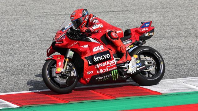 Marc Márquez, durante el GP de Austria de MotoGP.