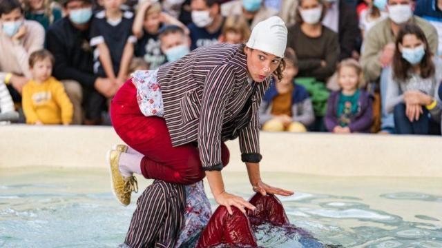 Uno de los espectáculos de ARCA en Aguilar de Campoo