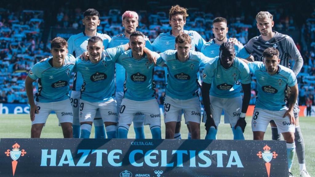 Primer once del Celta en su regreso a Europa.
