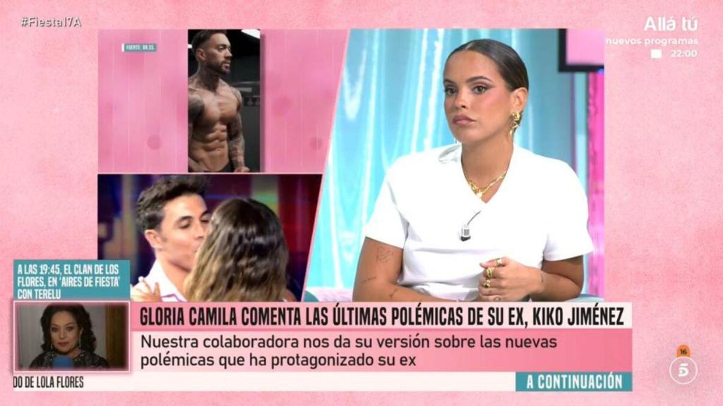 Gloria Camila en 'Fiesta'.