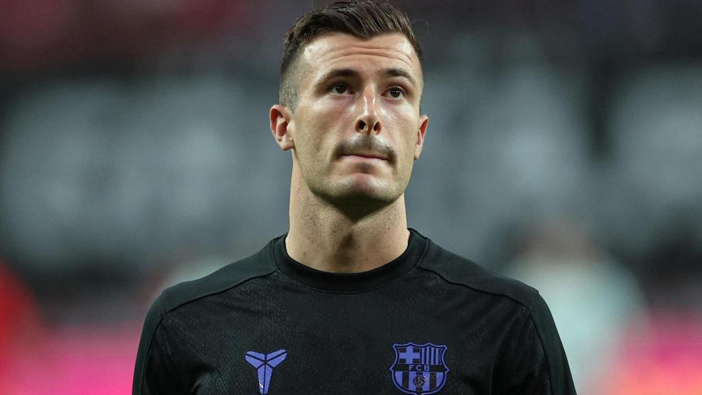 Iñaki Peña, en el amistoso ante el Seoul en pretemporada.