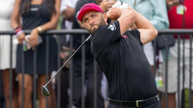 Jon Rahm, en la ronda final del LIV Golf de Indianápolis.