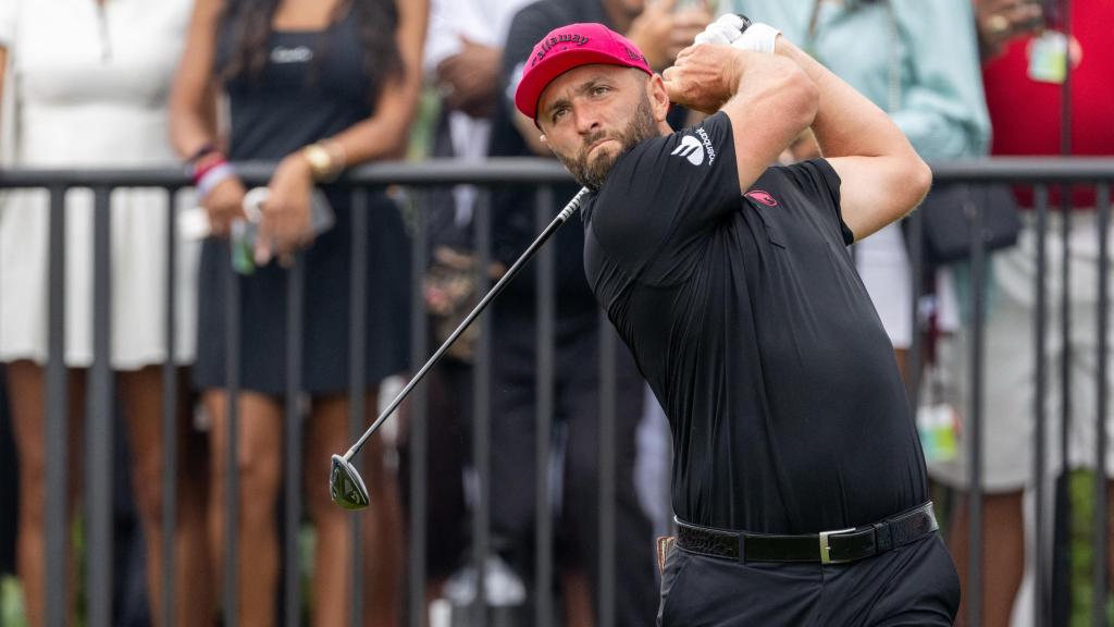 Jon Rahm, en la ronda final del LIV Golf de Indianápolis.