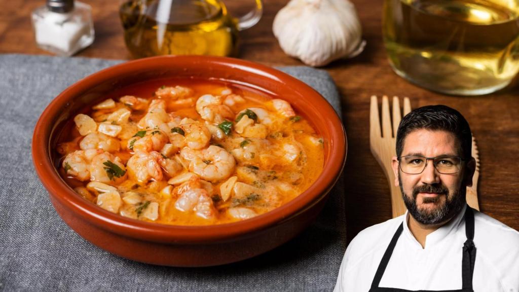 Dani García, chef Michelin, en un montaje de El Español