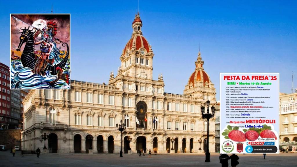 Qué hacer en A Coruña hoy, martes 19 de agosto, por las Fiestas de María Pita 2025