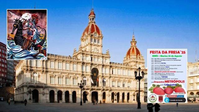 Qué hacer en A Coruña hoy, martes 19 de agosto, por las Fiestas de María Pita 2025