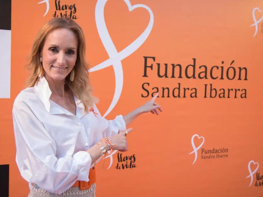 Sandra Ibarra, presidenta de la fundación.