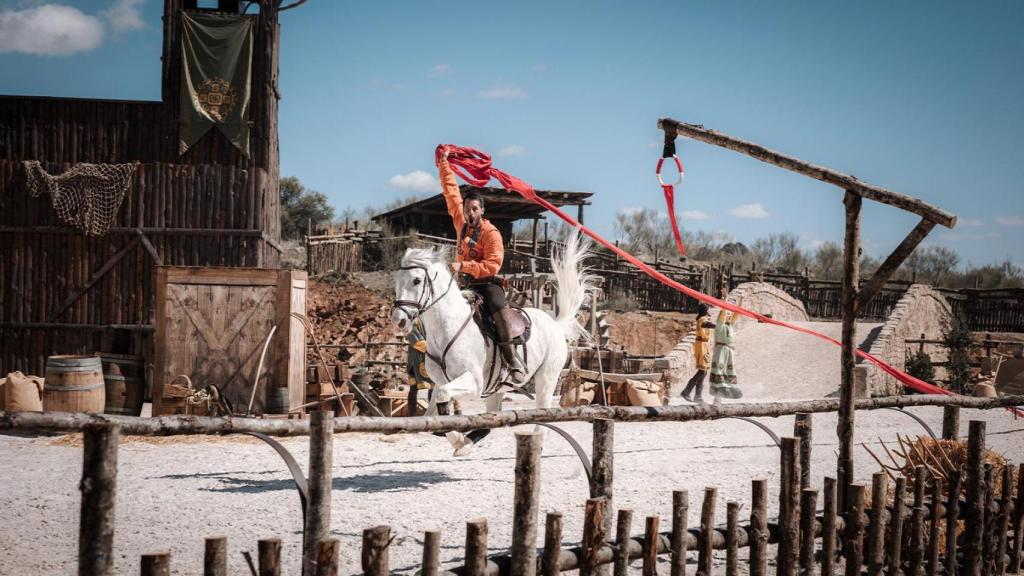 Uno de los espectáculos que disfrutarás en Puy du Fou.