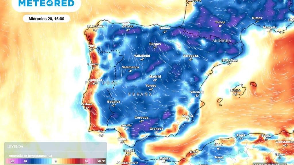 Castilla y León comenzará este mismo lunes a experimentar un descenso de las temperaturas y un aumento de la humedad relativa.