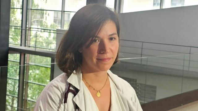 La doctora Tania Álvaro de Castro, neumóloga del Hospital Universitario Río Hortega de Valladolid