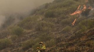 Incendio en los Picos de Europa.