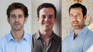 De izquierda a derecha: Marc Clemente, socio en KFund; Carlos de la Esperanza, Principal en GP Bullhound, y Luis Garay, socio en Samaipata.