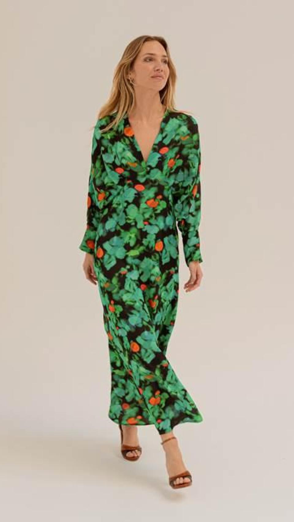 El vestido de Nuria Roca.