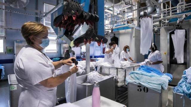 La lavandería del Servet, durante los años de la covid-19.