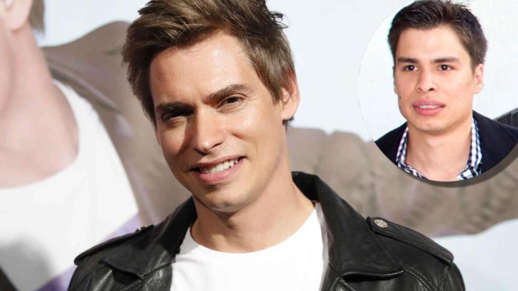 Carlos Baute y su hijo mayor, José Daniel, en un montaje de EL ESPAÑOL.