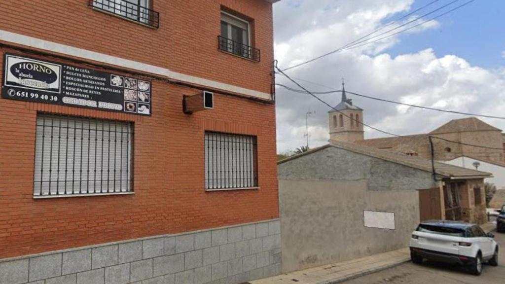Fachada de la panadería de Pulgar ubicada en la calle Prado.