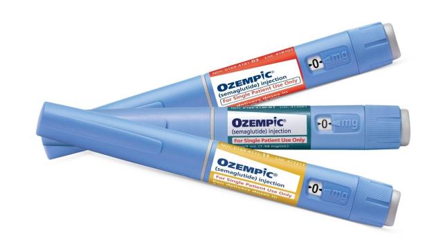 Dosis de Ozempic, de Novo Nordisk.