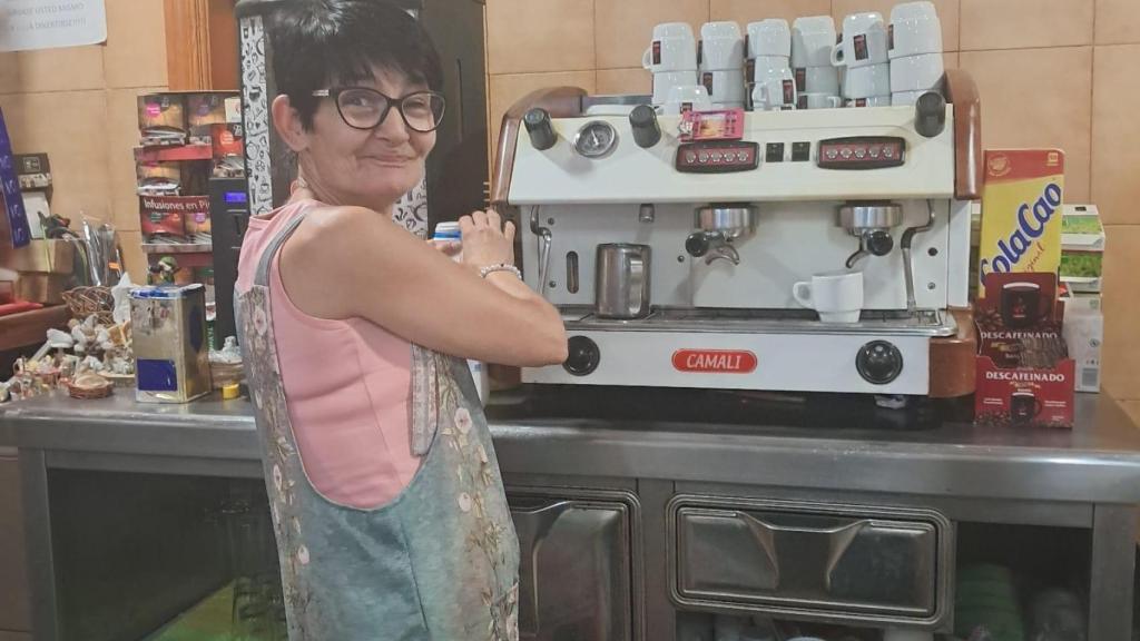 Estella, en el hogar del pensionista de San Pablo de los Montes.