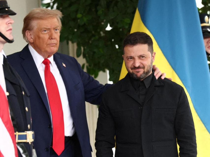 El presidente de Estados Unidos recibe al presidente ucraniano en la Casa Blanca.