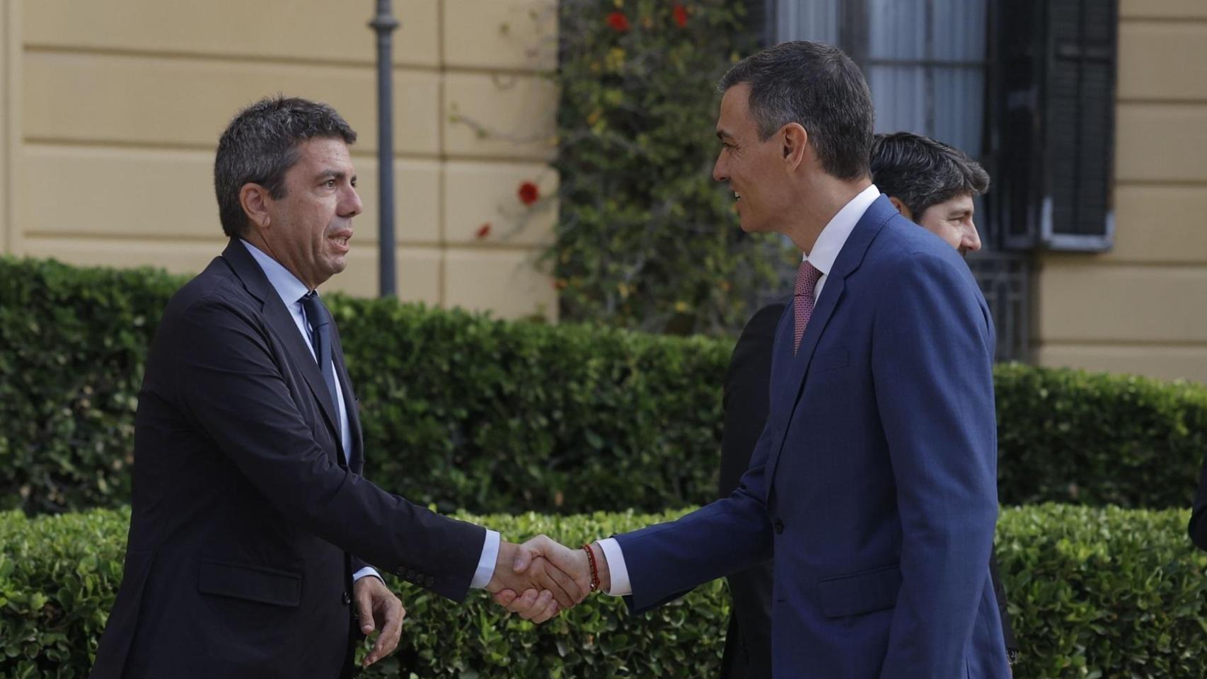 Pedro Sánchez y Carlos Mazón, durante la conferencia de Presidentes del pasado junio. Kike Rincón / EP