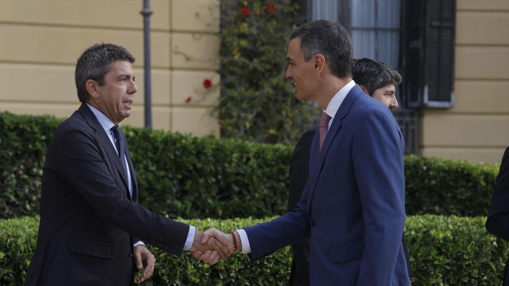 Pedro Sánchez y Carlos Mazón, durante la conferencia de Presidentes del pasado junio. Kike Rincón / EP