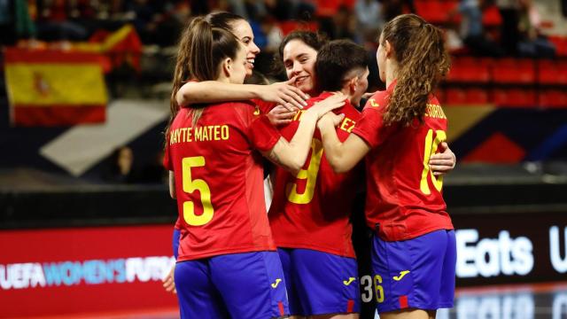Selección española femenina de fútbol sala.