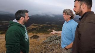 El secretario general del PSOECyL visit El secretario general del PSOE de Castilla y León, Carlos Martínez, se reúne con el alcalde de Cervera de Pisuerga, Jorge Ibáñez
