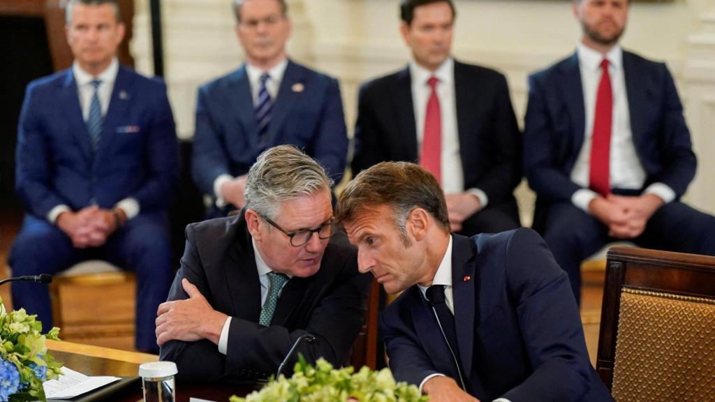 Merz, Starmer, Macron y Meloni asistieron el lunes a la reunión con Trump en la Casa Blanca sobre el futuro de Ucrania