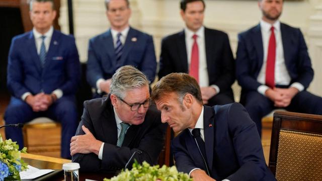 Merz, Starmer, Macron y Meloni asistieron el lunes a la reunión con Trump en la Casa Blanca sobre el futuro de Ucrania
