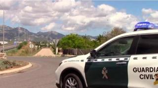 Vehículo de la Guardia Civil.