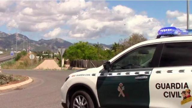 Vehículo de la Guardia Civil.