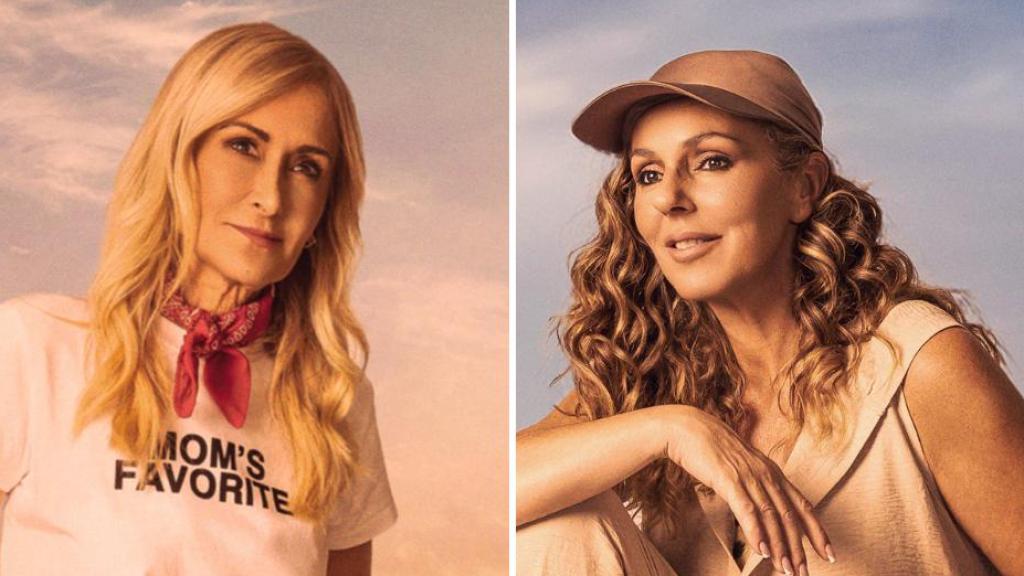 Cristina Cifuentes y Rocío Carrasco, concursantes de 'Hasta el fin del mundo'.
