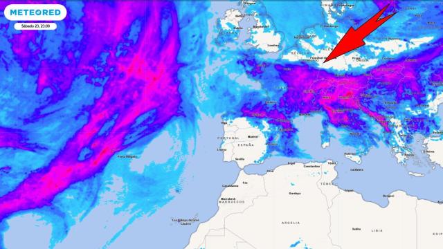 Las precipitaciones acumuladas a lo largo de la semana. Meteored.