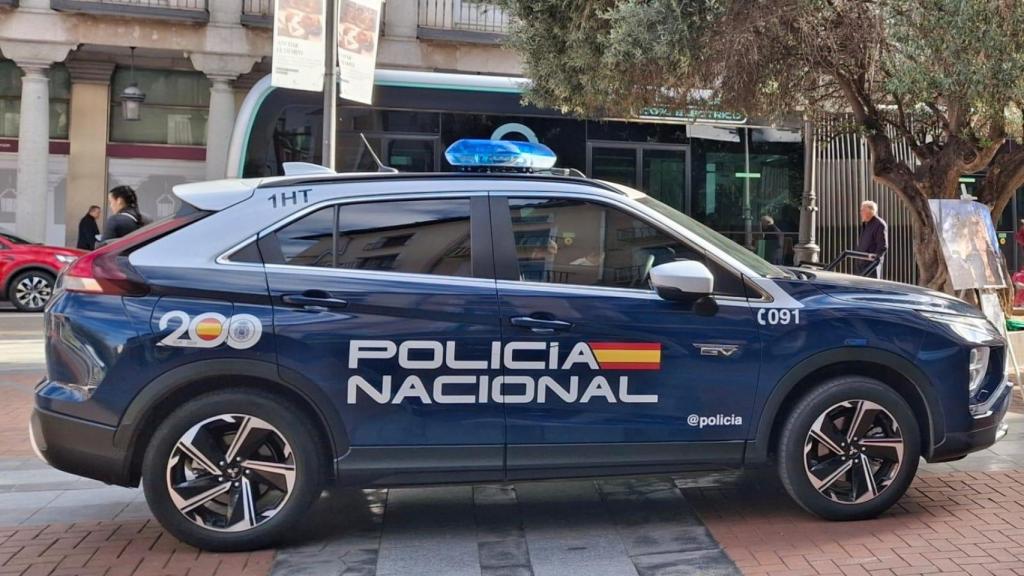 Vehículo de la Policía Nacional de Valladolid
