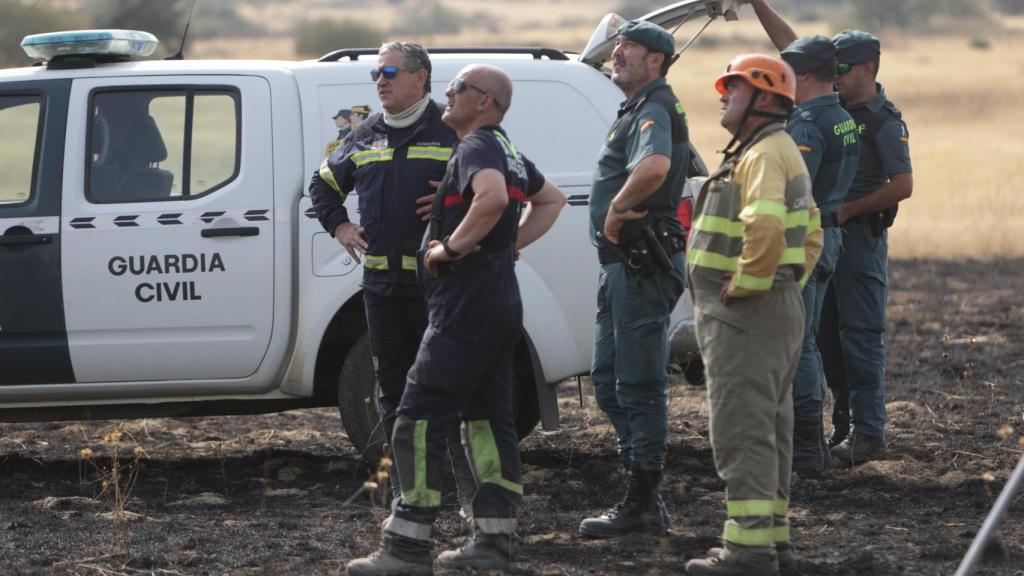 Incendio entre Mahide y Pobladura de Aliste