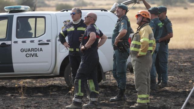 Incendio entre Mahide y Pobladura de Aliste