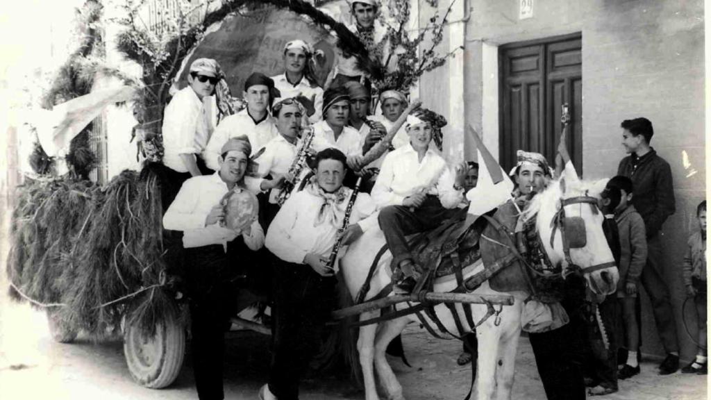 Grupo de músicos en Minaya