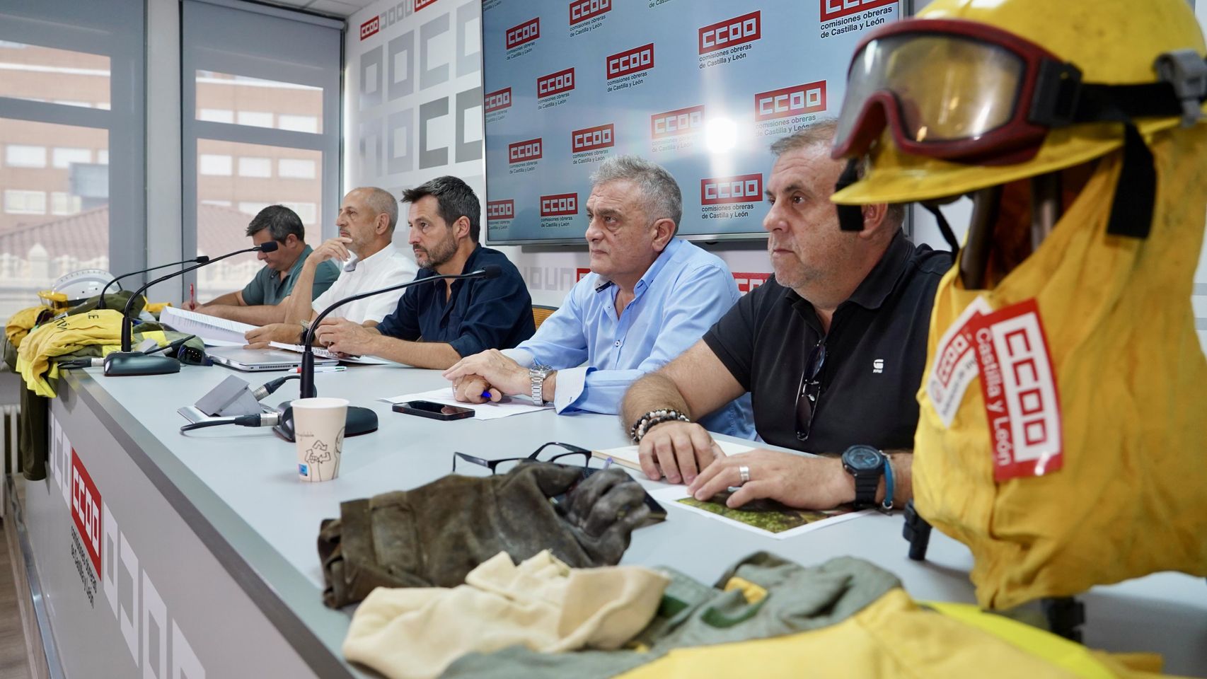 CCOO CyL, contra el "desastre de gestión" en los incendios: "Al ...