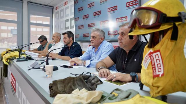CCOO CyL ha analizado la situación sobre los incendios que asolan la Comunidad
