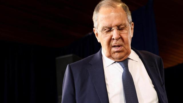 El ministro de Exteriores ruso, Sergei Lavrov, en una imagen del pasado 16 de agosto en Alaska.