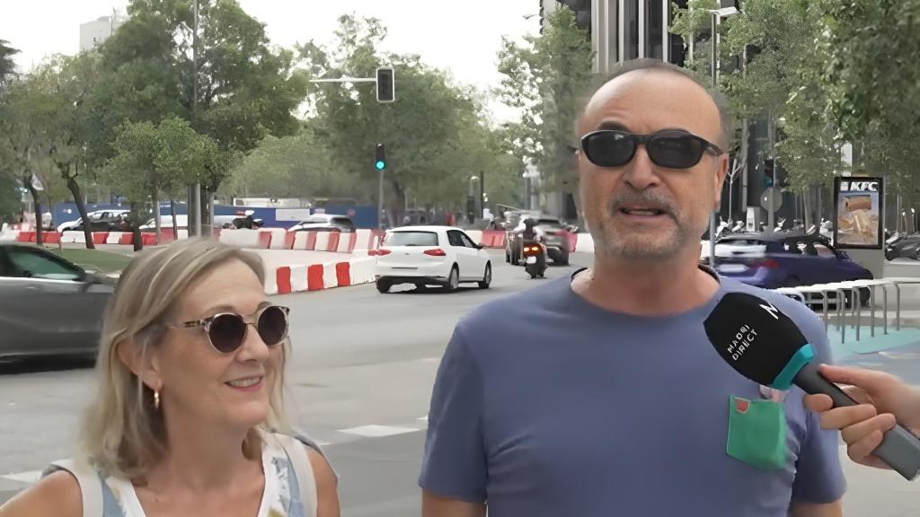 Dos turistas de Ceuta visitan Madrid.