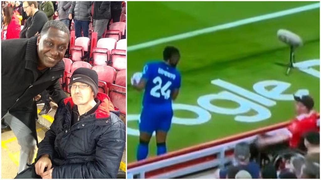 Mark Mogan, el hincha del Liverpool arrestado por los insultos racistas a Semenyo en Anfield