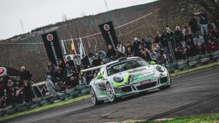 Uno de los vehículos en competición.