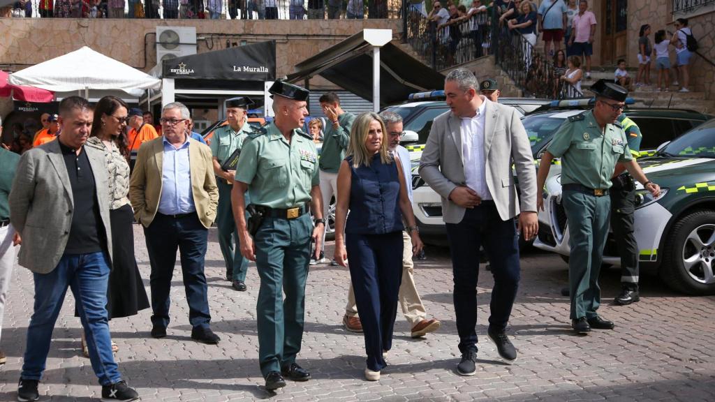Presentación del dispositivo de seguridad. Foto: Delegación de Gobierno.