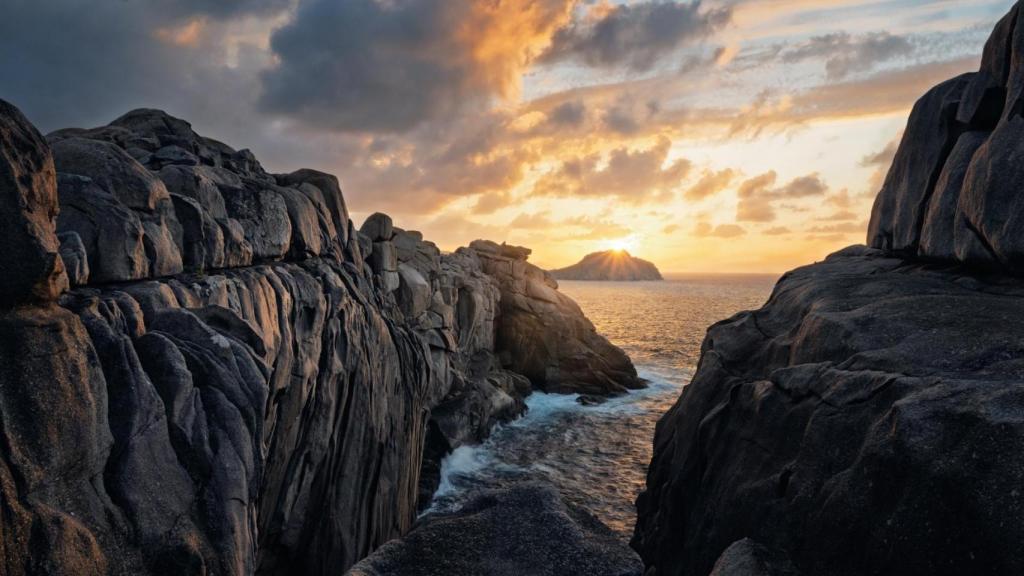 Acantilados de Papel, en Xove (Lugo)