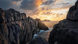 Acantilados de Papel, en Xove (Lugo)