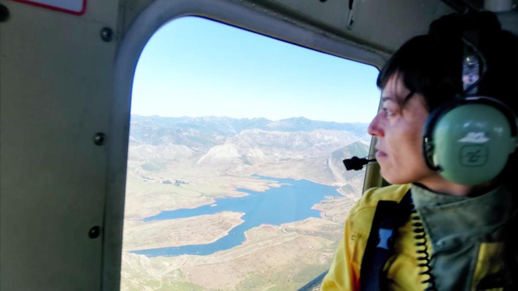 Imagen de la agente medioambiental Sara Mateos