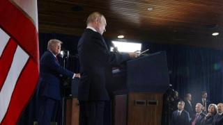 Putin y Trump comparecen ante los periodistas sin atender a sus preguntas.