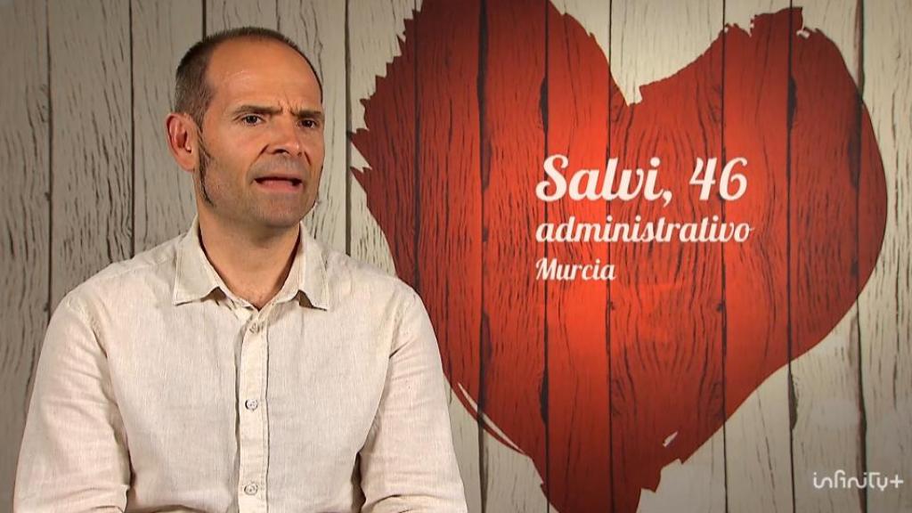 Salvi, 46 años, en 'First Dates'